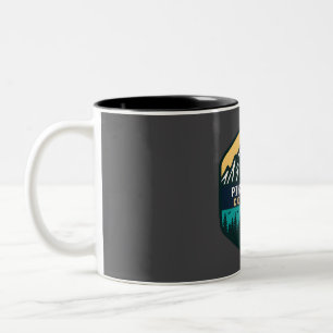 Pikes Peak Colorado Two-Tone Coffee Mug