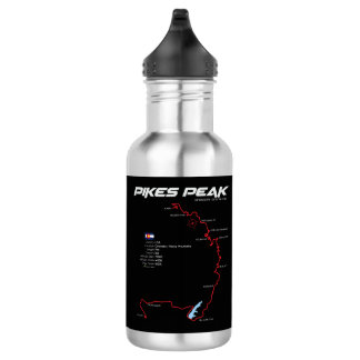 Pikes Peak Colorado USA Route 01 532 Ml Water Bottle