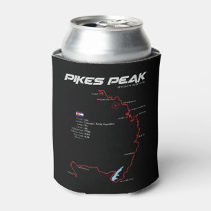 Pikes Peak Colorado USA Route 01 Can Cooler