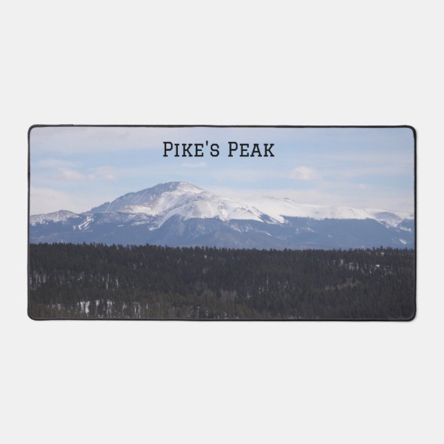 Pike's Peak Desk Mat (Front)