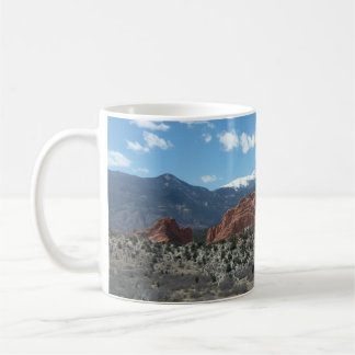 Pikes Peak, Garden of the Gods, Colorado Coffee Mug