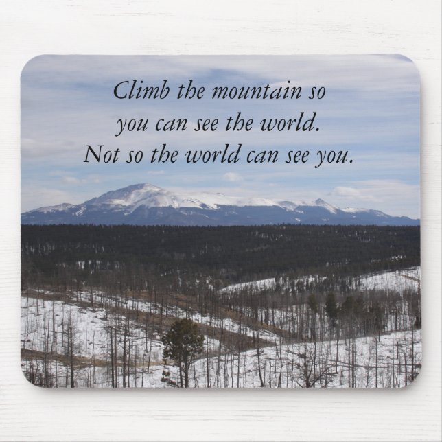 Pike's Peak Mousepad (Front)