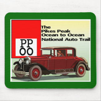 Pikes Peak Ocean to Ocean Auto Trail Mouse Mat