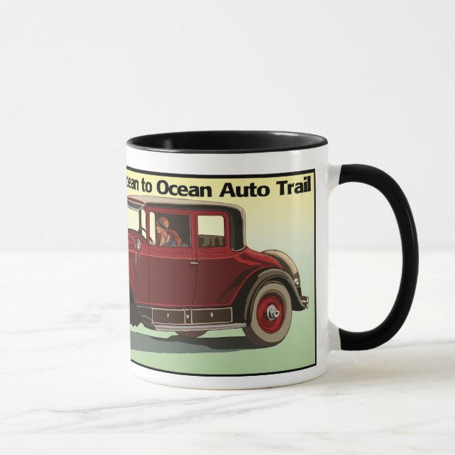 Pikes Peak Ocean to Ocean Auto Trail Mug (Right)