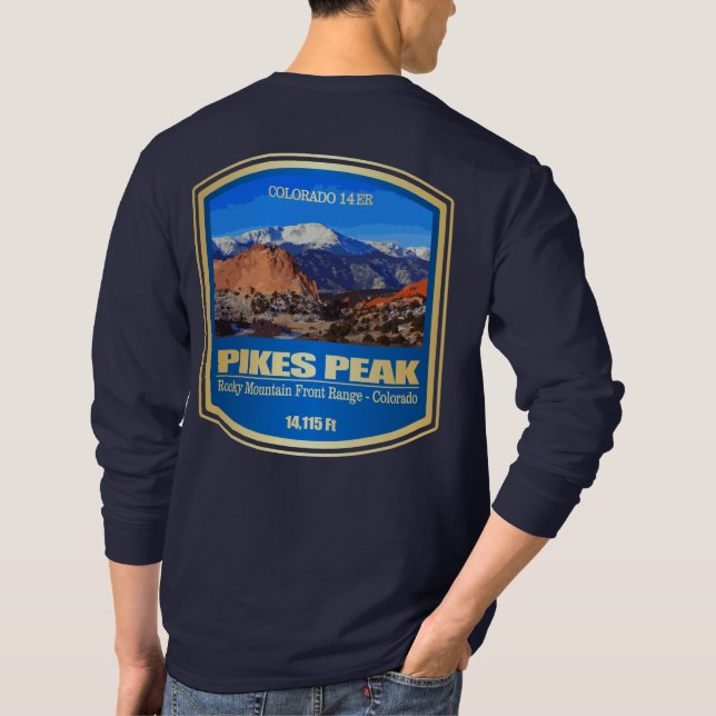 Pikes Peak (PF) T-Shirt (Back)