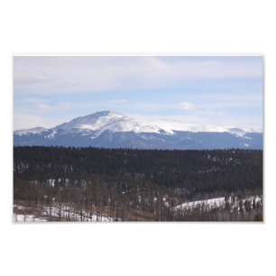 Pike's Peak Photo Print