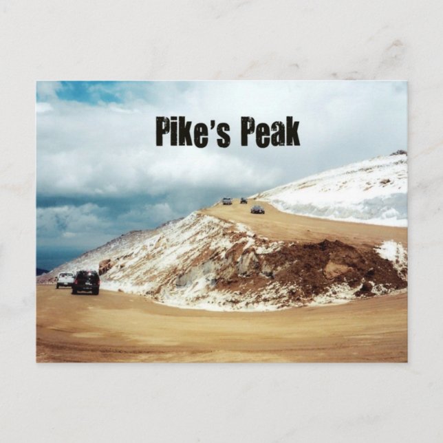Pike's Peak Postcard (Front)