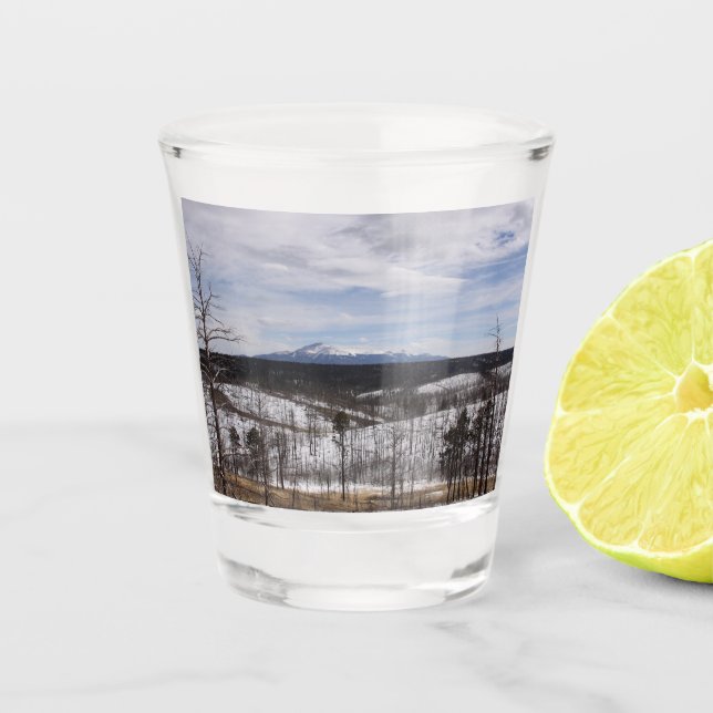 Pike's Peak Shot Glass (Front)