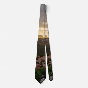 Pikes Peak Sunset Haze Neck Tie