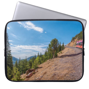 Pikes Peak Train Ride Laptop Sleeve Case