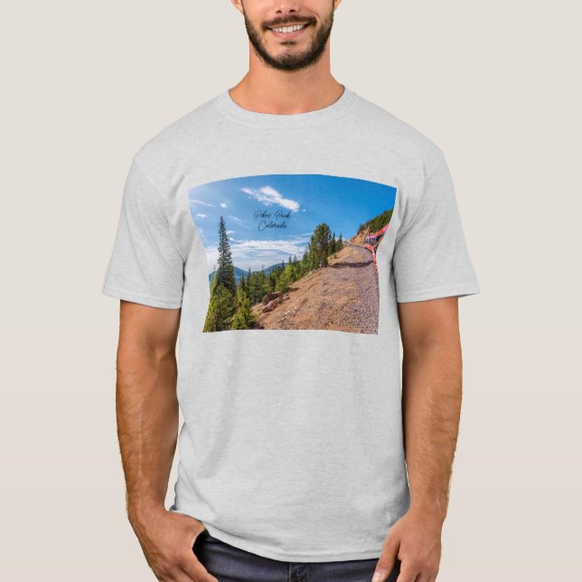 Pikes Peak Train Ride Men's T-shirt (Front)