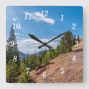 Pikes Peak Train Ride Wall Clock