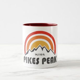 Pikes Peak Two-Tone Coffee Mug