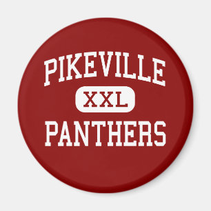 Pikeville - Panthers - High - Pikeville Kentucky Magnet