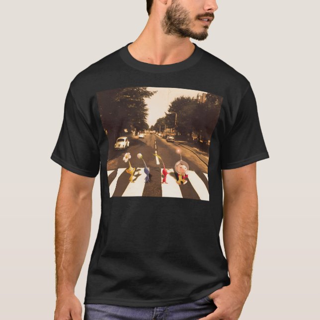 Pikmin Abby Road T-Shirt (Front)
