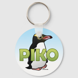 Piko the Yellow-eyed Penguin Key Ring