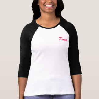 Pilaki Pono Ladies 3/4 Sleeve Raglan (Fitted) T-Shirt