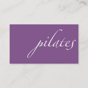 Pilates Business Card