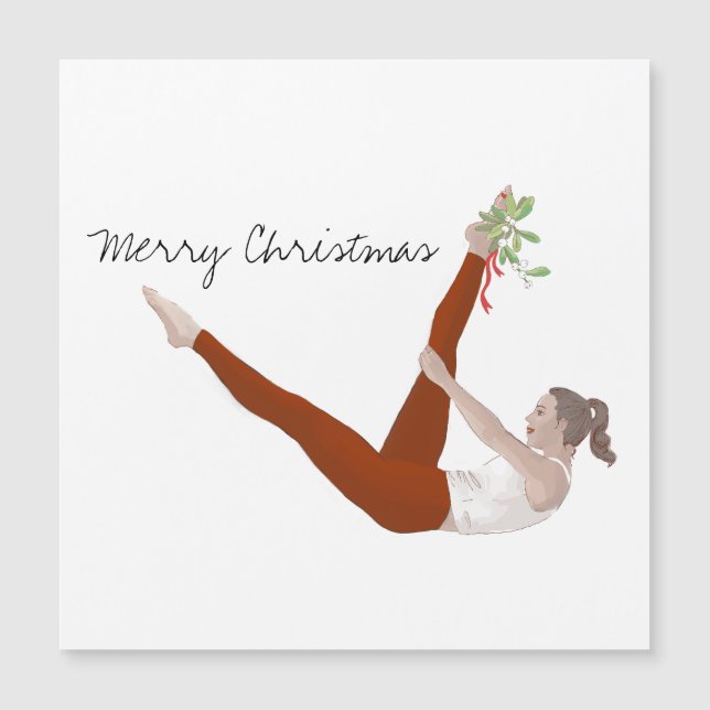 Pilates Christmas Card (Front)