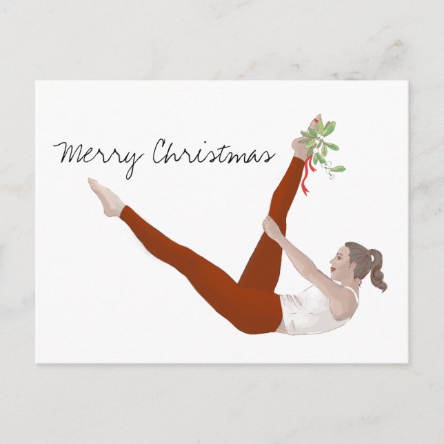 Pilates Christmas Card (Front)