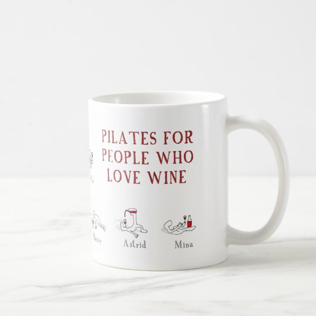 pilates coffee mug (Right)