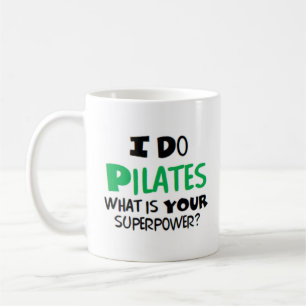 pilates coffee mug