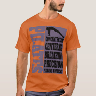 Pilates Concentration Centring Breathing T-Shirt