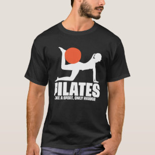 Pilates Exercise Namaste Yoga Health Fitness Worko T-Shirt