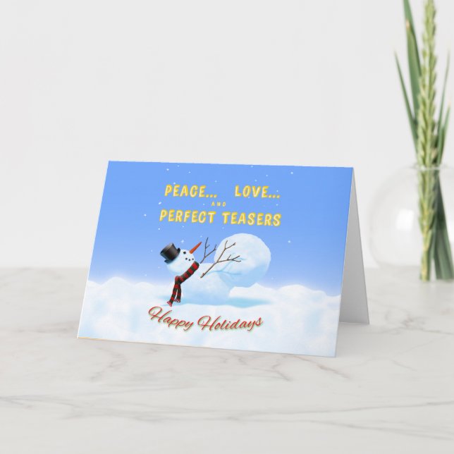 Pilates Holiday - Peace, Love and Perfect Teasers  (Front)