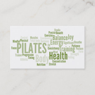 PILATES Instructor Business Card