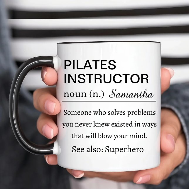 Pilates Instructor Definition Mug (Creator Uploaded)