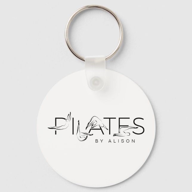Pilates Instructor Pilates Letters  Classic  Key Ring (Front)