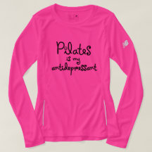 Pilates Is My Antidepressant - Long Sleeve Tee