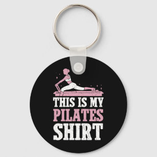 Pilates Lover Women Pilates Contrology Yoga  Key Ring