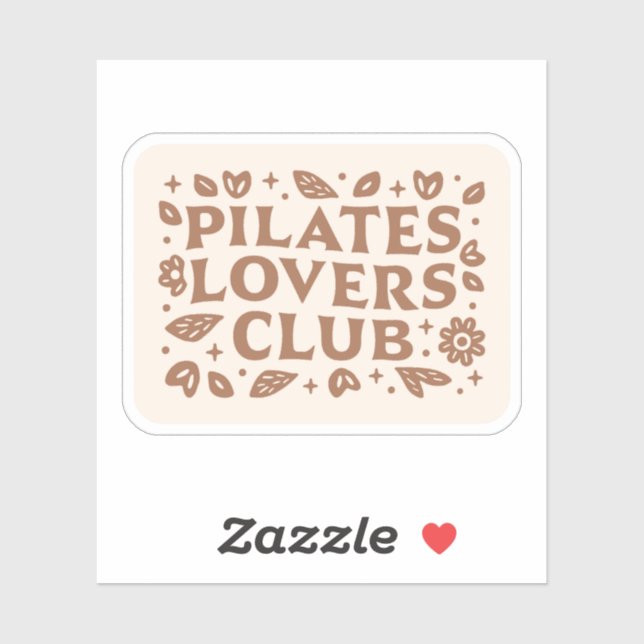 Pilates lovers club aesthetic (Sheet)