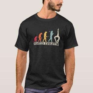 Pilates Lovers Retro Vintage Pilates Evolution Pre T-Shirt