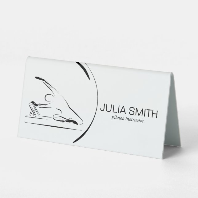 Pilates Mermaid on the reformer (Front)