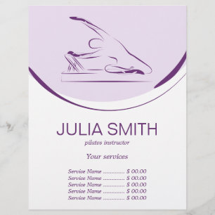 Pilates mermaid pose on the reformer Colour Flyer