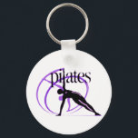 Pilates Method products! Key Ring<br><div class="desc">Pilates gifts</div>