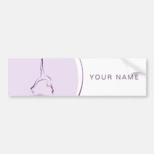 Pilates on the reformer bumper sticker