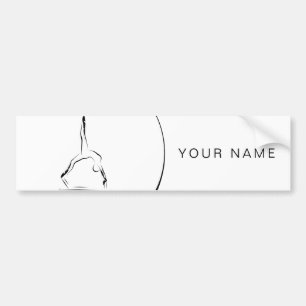 Pilates on the reformer bumper sticker