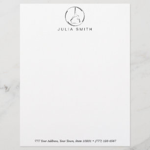 Pilates on the reformer custom letterhead