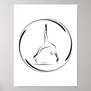 Pilates on the reformer poster