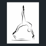 Pilates Pose Minimal Pilates Pose Pilates Reformer Poster<br><div class="desc">Minimal ,  Abstract Poster for Pilates Studio,  Pilates Pose on Reformer Wall Decor.This design is also available on business cards,  stickers,  mugs and more.You can find similar designs with different  Pilates poses and different designs here  https://www.zazzle.com/collections/pilates-119339091647687700</div>