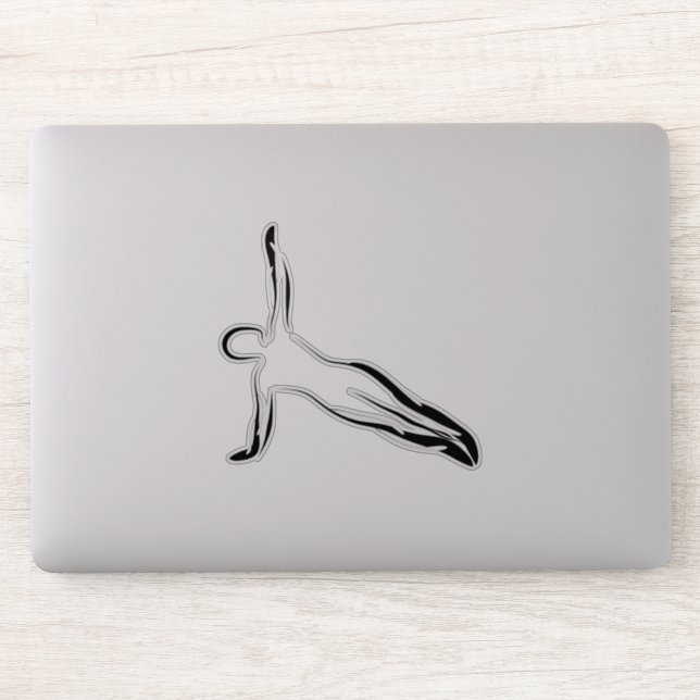 Pilates pose sticker (Computer)