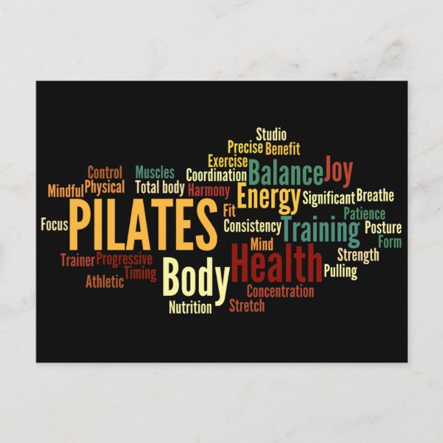 PILATES Post Card (Front)