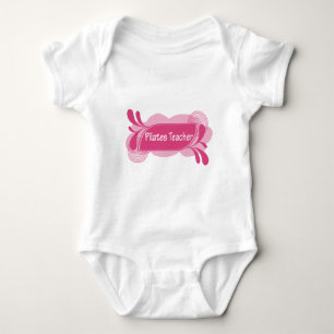 Pilates Proud Teacher Cool Design! Baby Bodysuit
