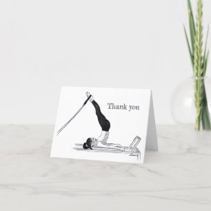 Pilates Reformer Thank you Card