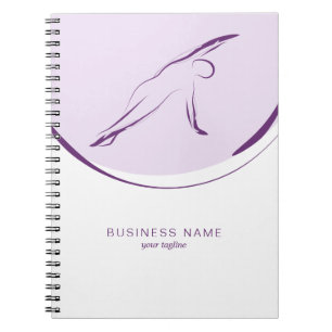 Pilates Side Bend pose   Colour Notebook
