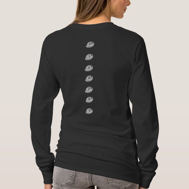 pilates spine T-Shirt (Back)